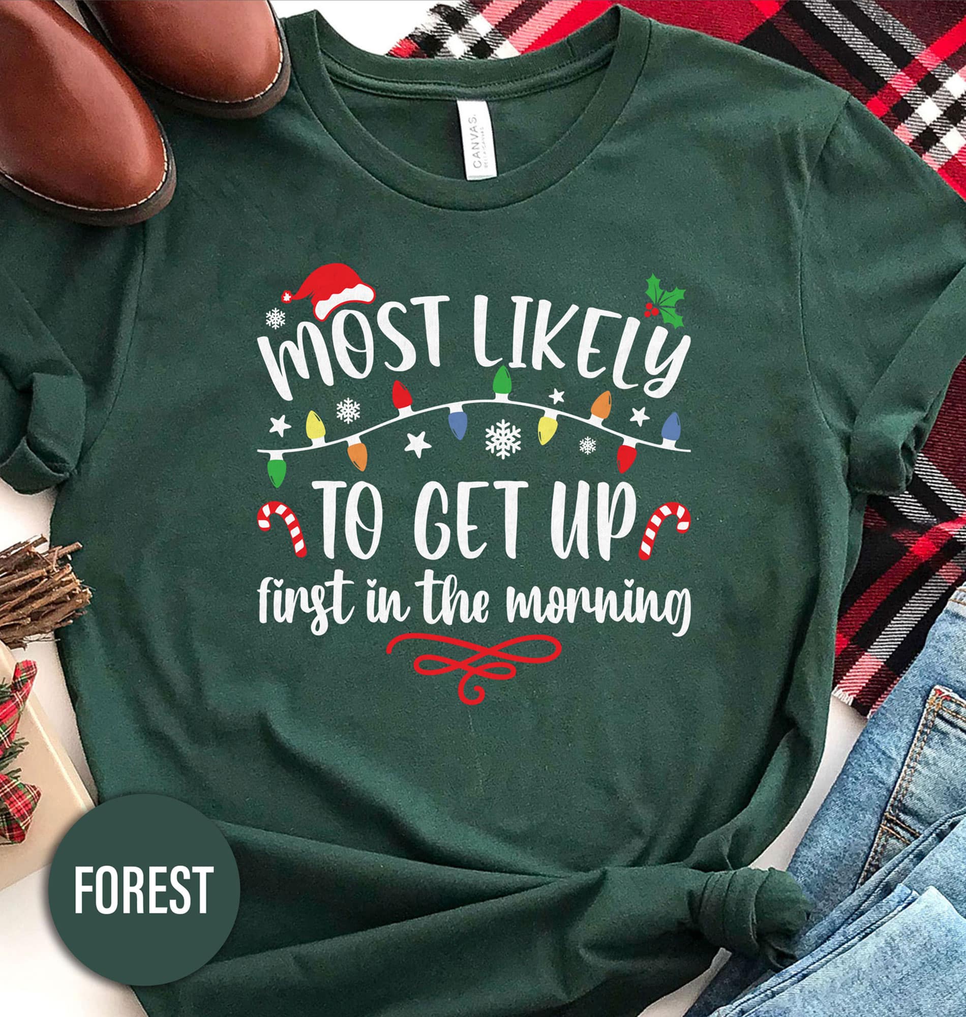 Early Riser’s Xmas Shirt