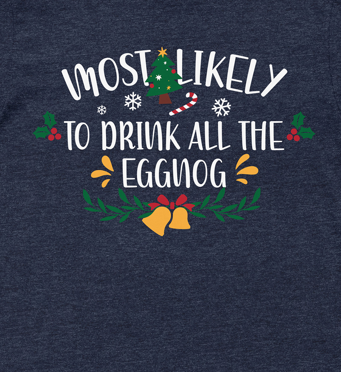 Eggnog Fanatic Christmas Shirt