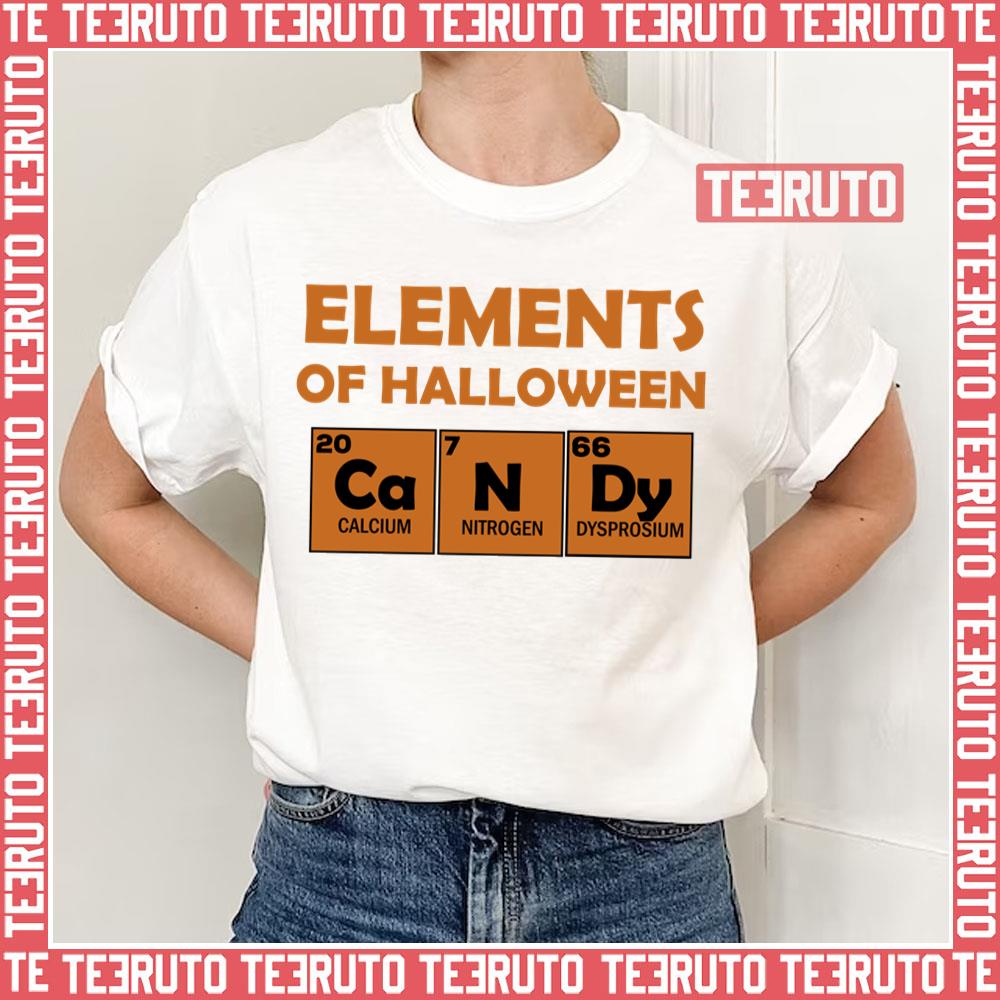 Elements Of Halloween Candy Halloween Costume Unisex T-Shirt