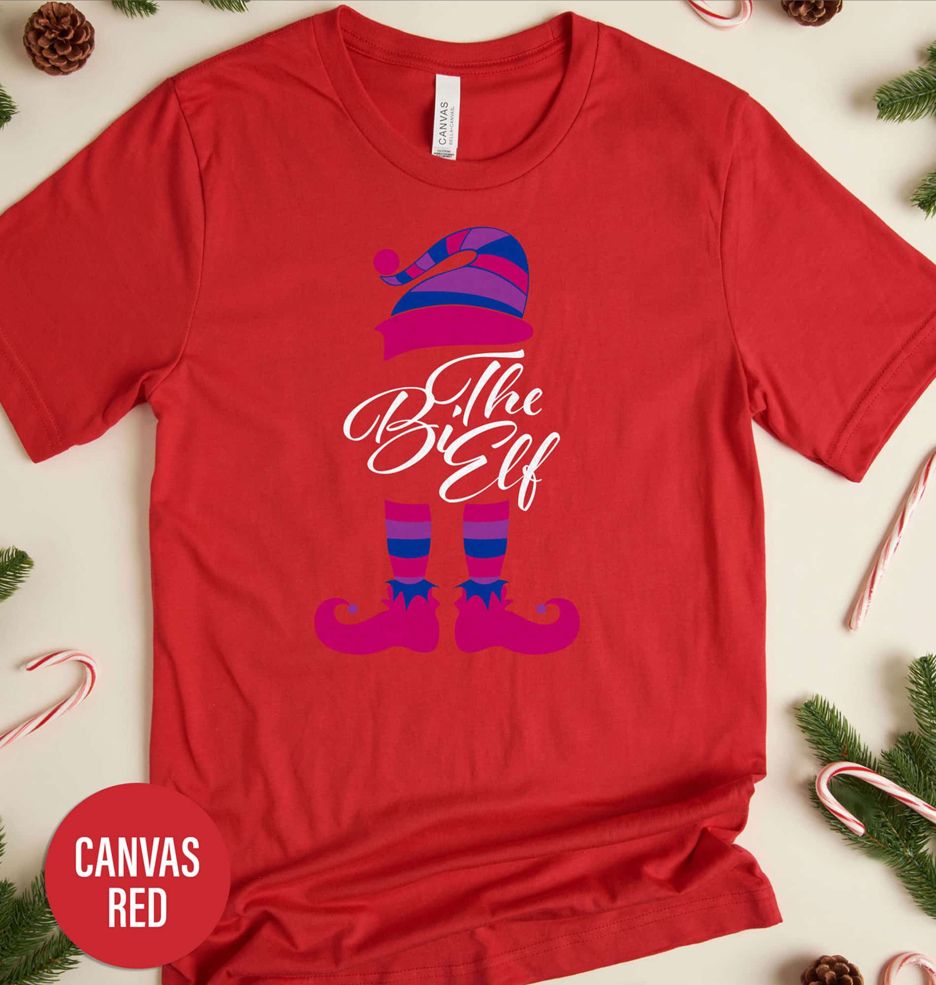 Elf-Inspired Festive Christmas Shirt