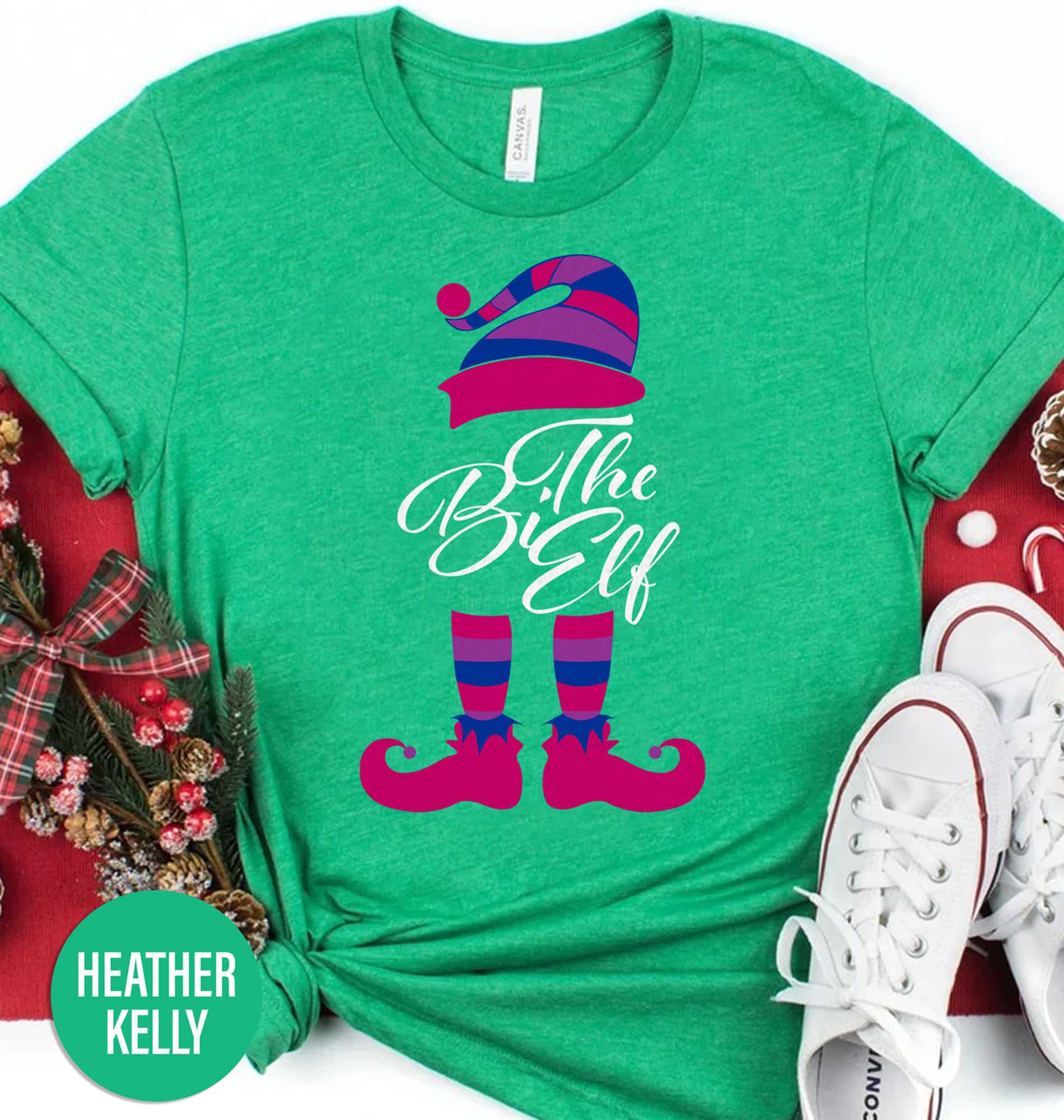 Elf-Inspired Festive Christmas Shirt