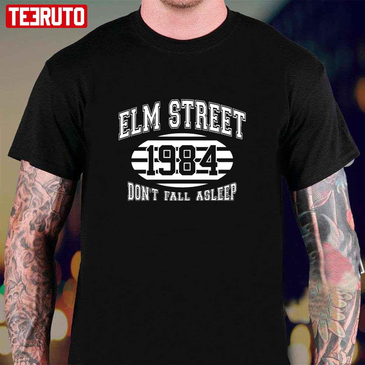 Elm Street College Design Halloween Unisex T-Shirt