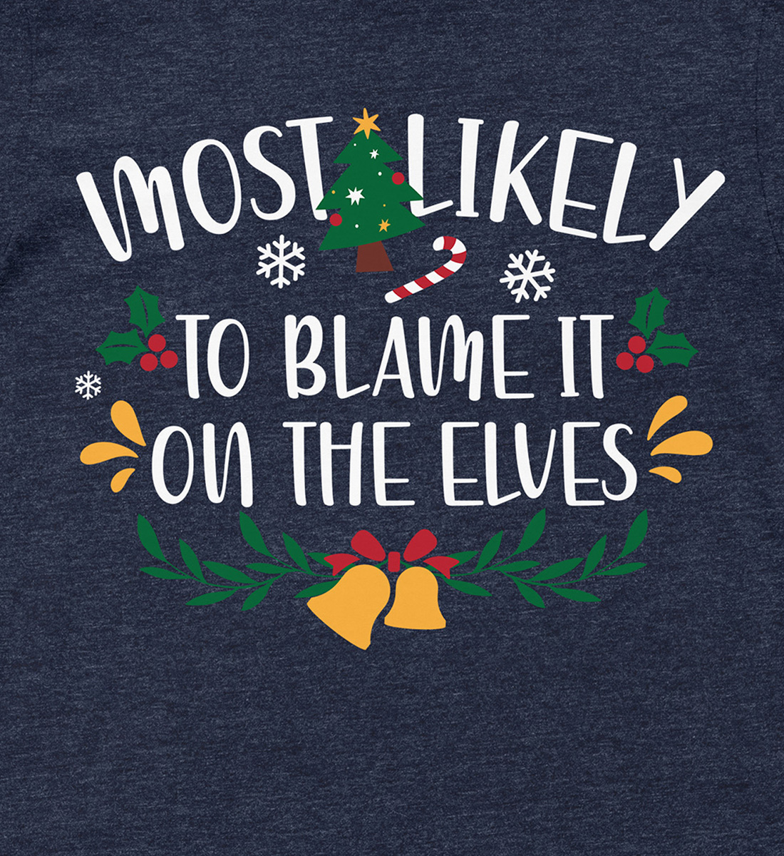 Elves Blame-Game Festive Shirt