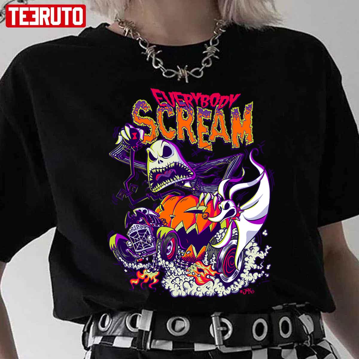 Everybody Scream Halloween Unisex T-Shirt