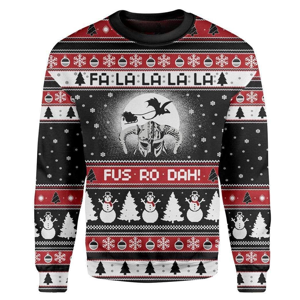 Fa La La La La Christmas Ugly Christmas Sweater | For Men & Women | Adult | US3226- Best Christmas Gifts 2023