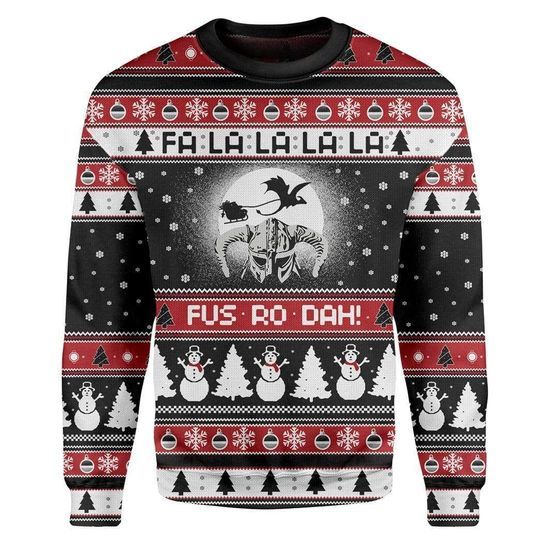 Fa La La La La Ugly Christmas Sweater | For Men & Women | Adult | US3799- Best Christmas Gifts 2023