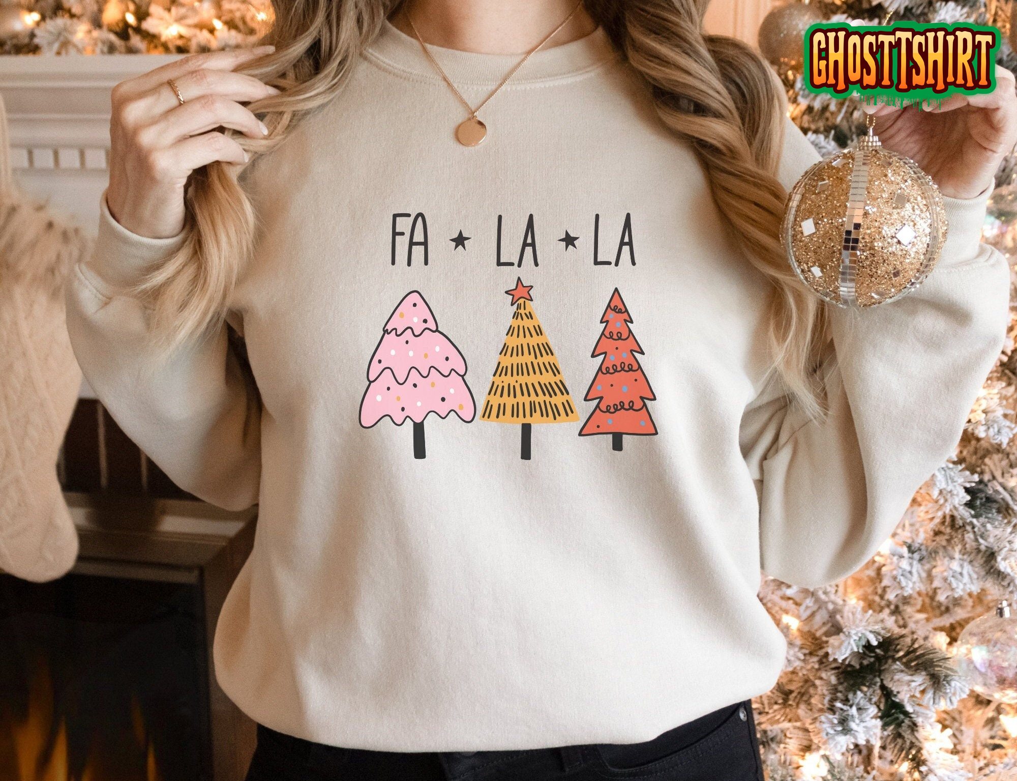 Fa La La Trees Christmas Sweatshirt