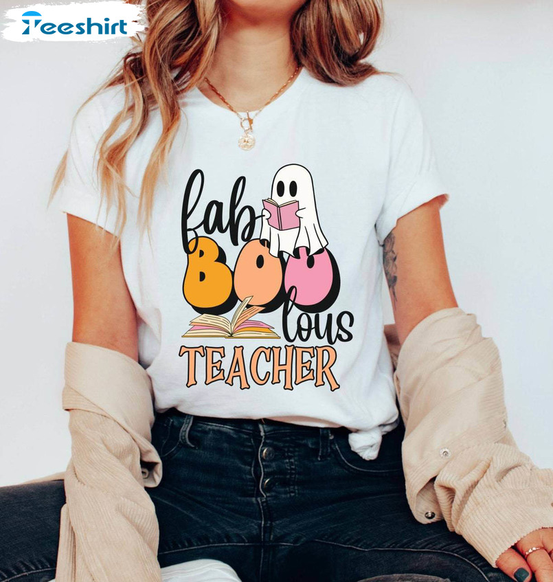 Faboolous Halloween Shirt , Teachers Halloween Sweatshirt Unisex T Shirt