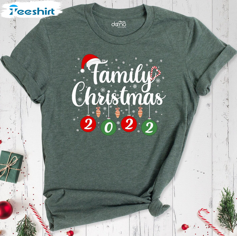 Family Christmas 2022 Shirt – Christmas Party Tee Tops Unisex T-shirt