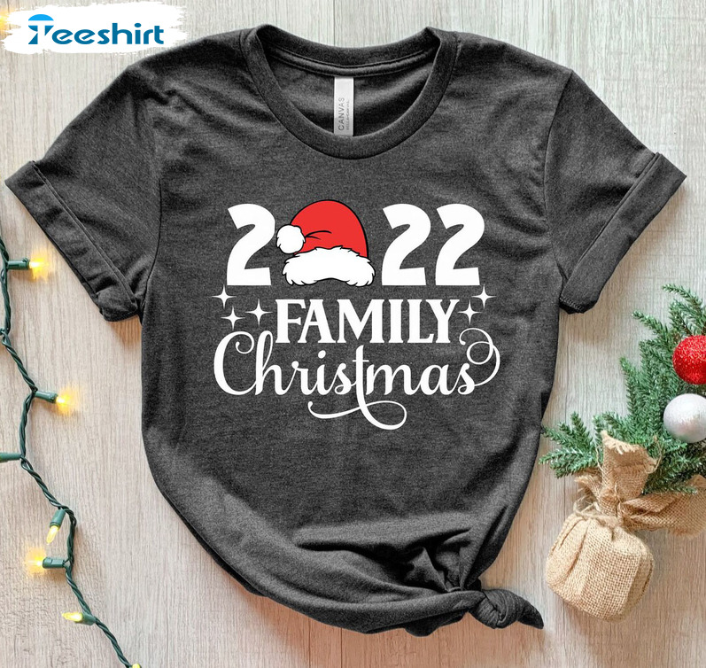 Family Christmas 2022 Shirt – Matching Christmas Santa Sweatshirt Hoodie