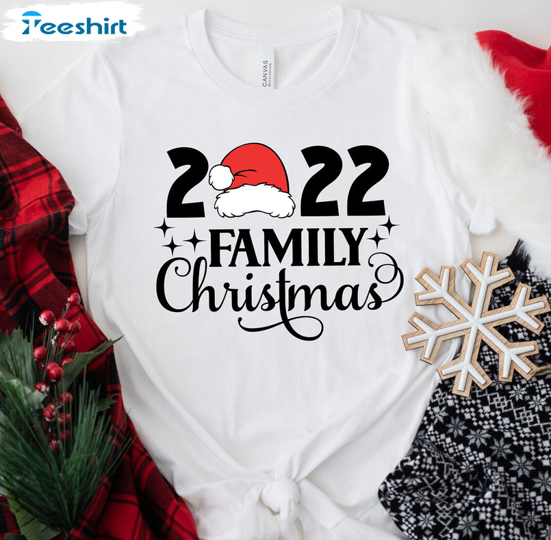 Family Christmas 2022 Shirt – Matching Christmas Santa Sweatshirt Hoodie