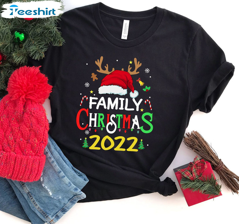 Family Christmas 2022 Shirt – Matching Christmas Sweatshirt Long Sleeve