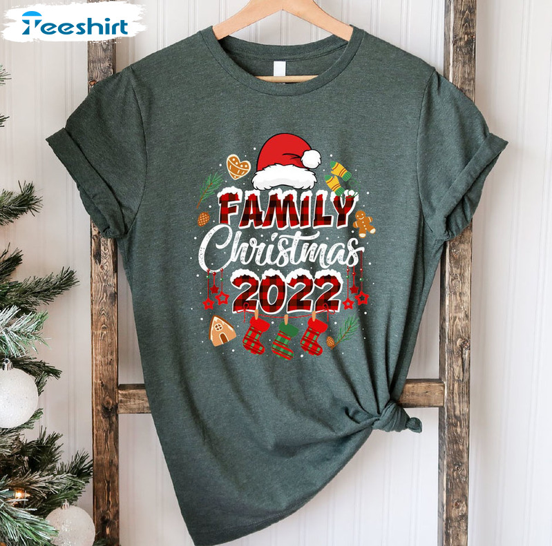 Family Christmas 2022 Shirt, Matching Sweatshirt Hoodie For Family