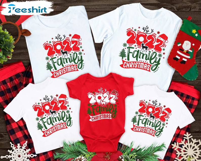 Family Christmas 2022 Shirt – Merry Xmas Crewneck Sweatshirt