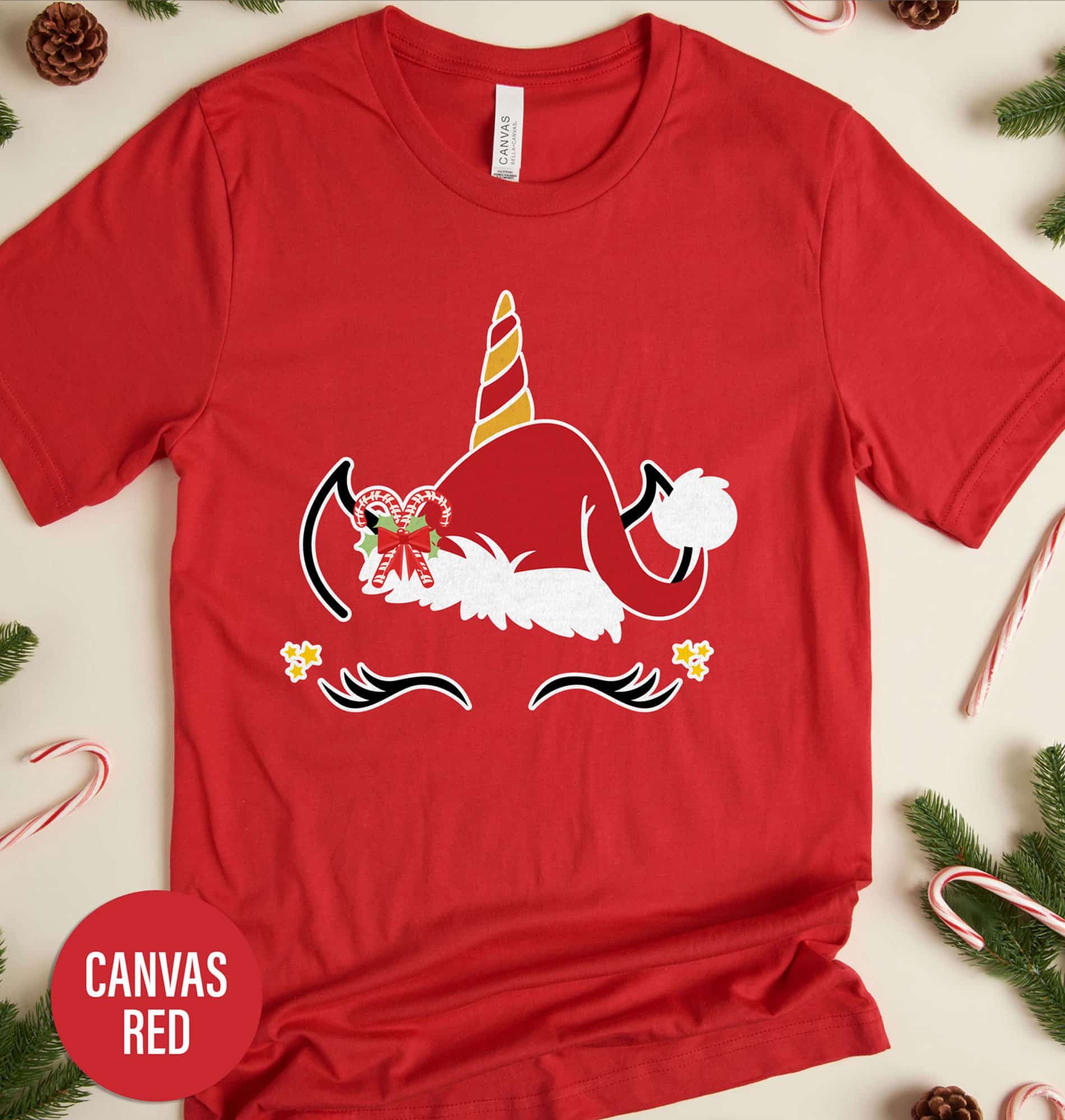 Family Snow Unicorn Xmas Shirt