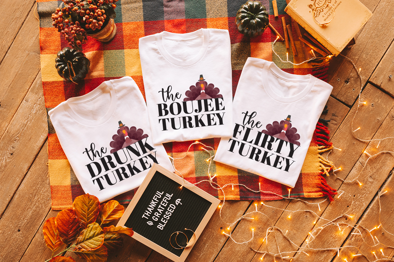 Family Thanksgiving Shirts Combo For Fun Celebrations