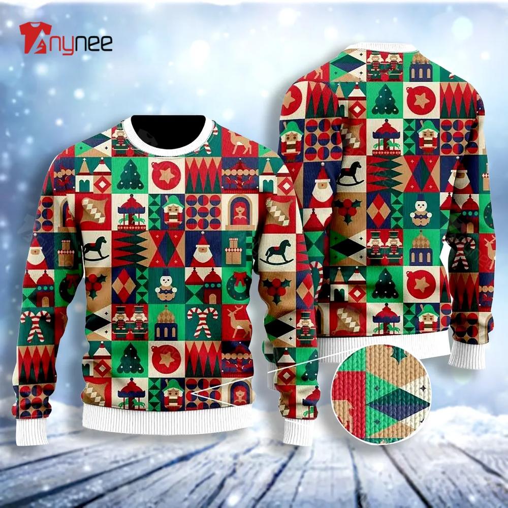 Fancy Xmas Holiday Ugly Christmas Sweater- Best Christmas Gifts 2023