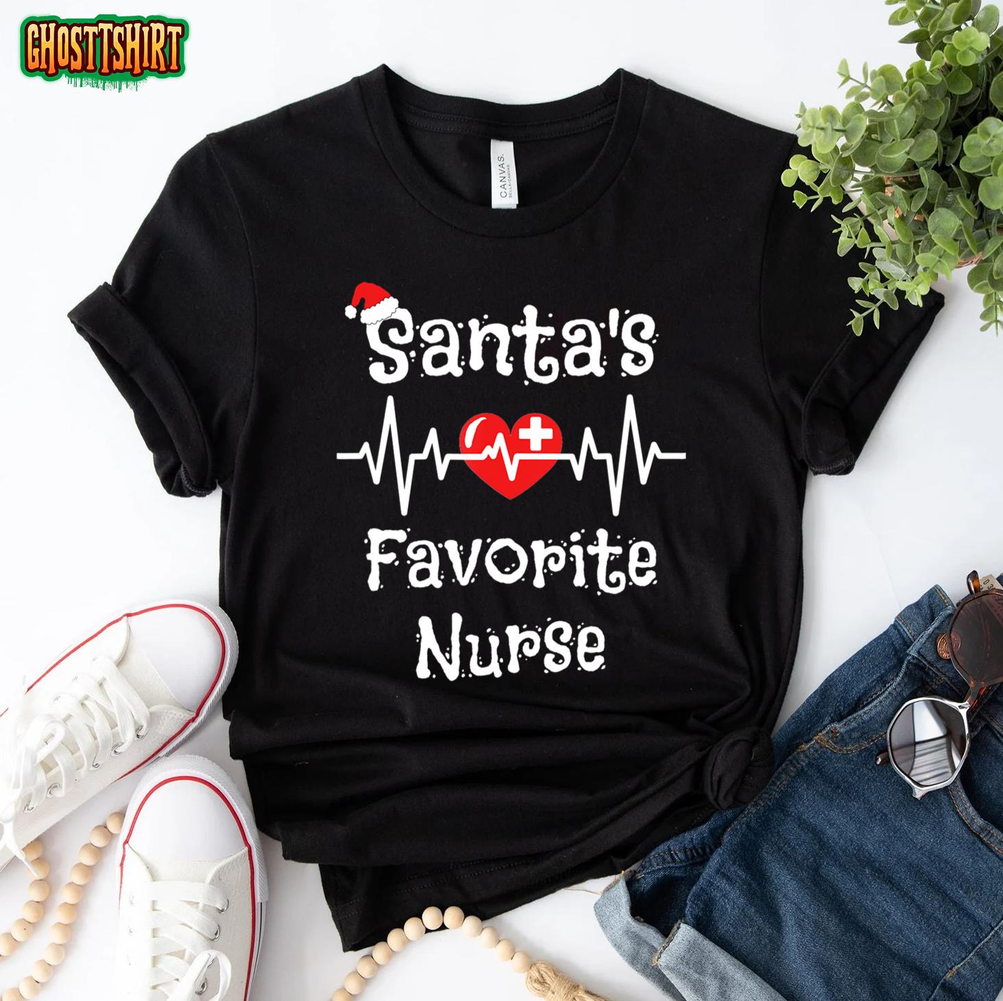 Favorite Nurse Christmas 2022 T-Shirt