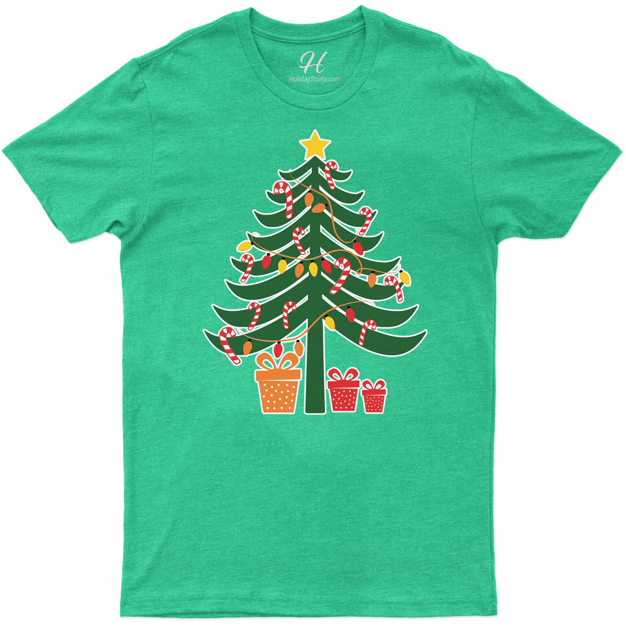 Festive Christmas Tree Shirt