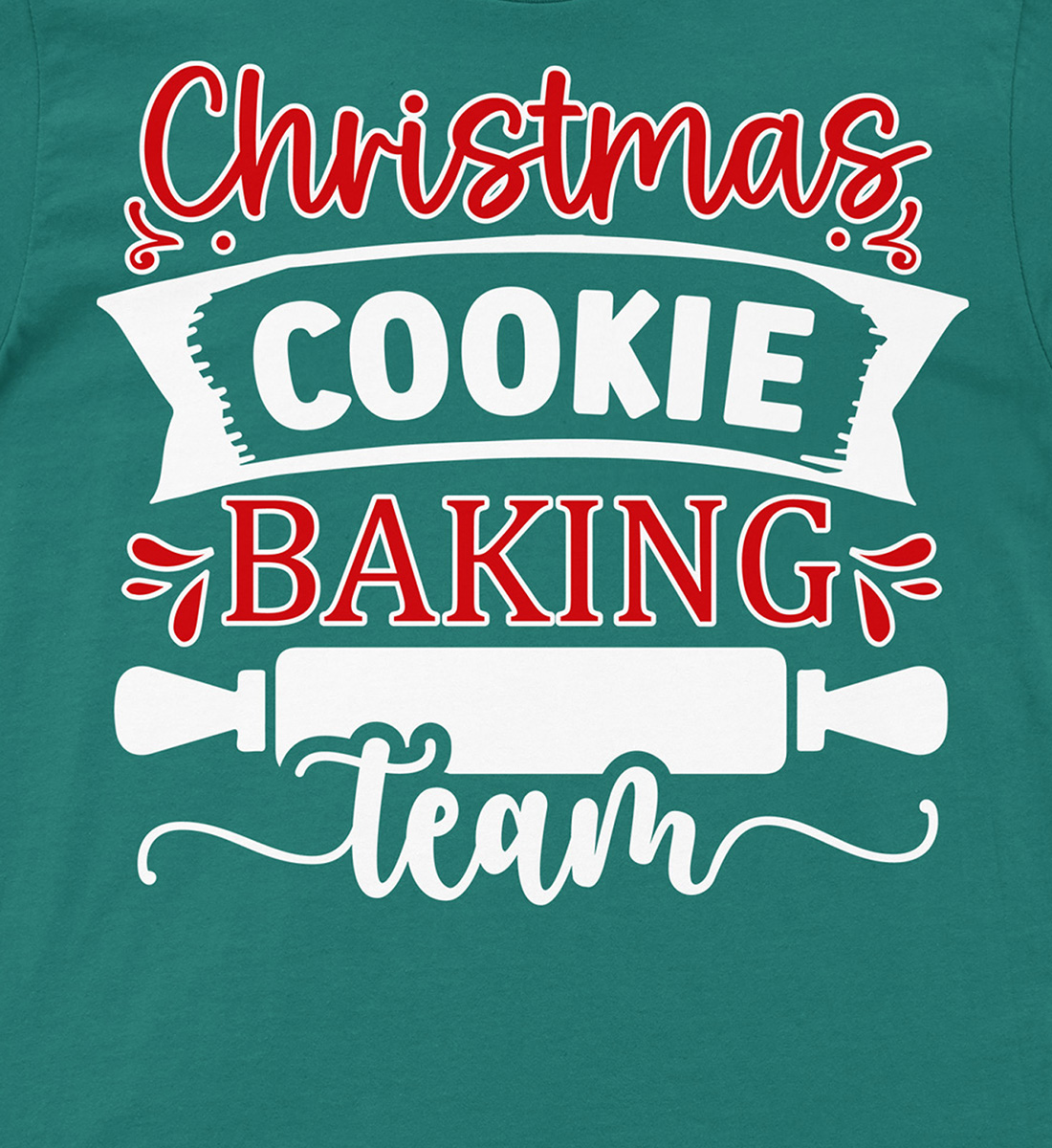 Festive Cookie Baking Crew Holiday Shirt