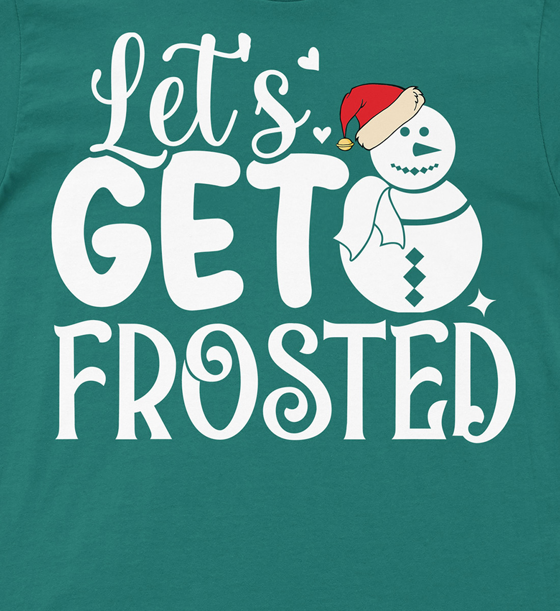 Festive ‘Let’s Get Frosted’ Xmas Shirt