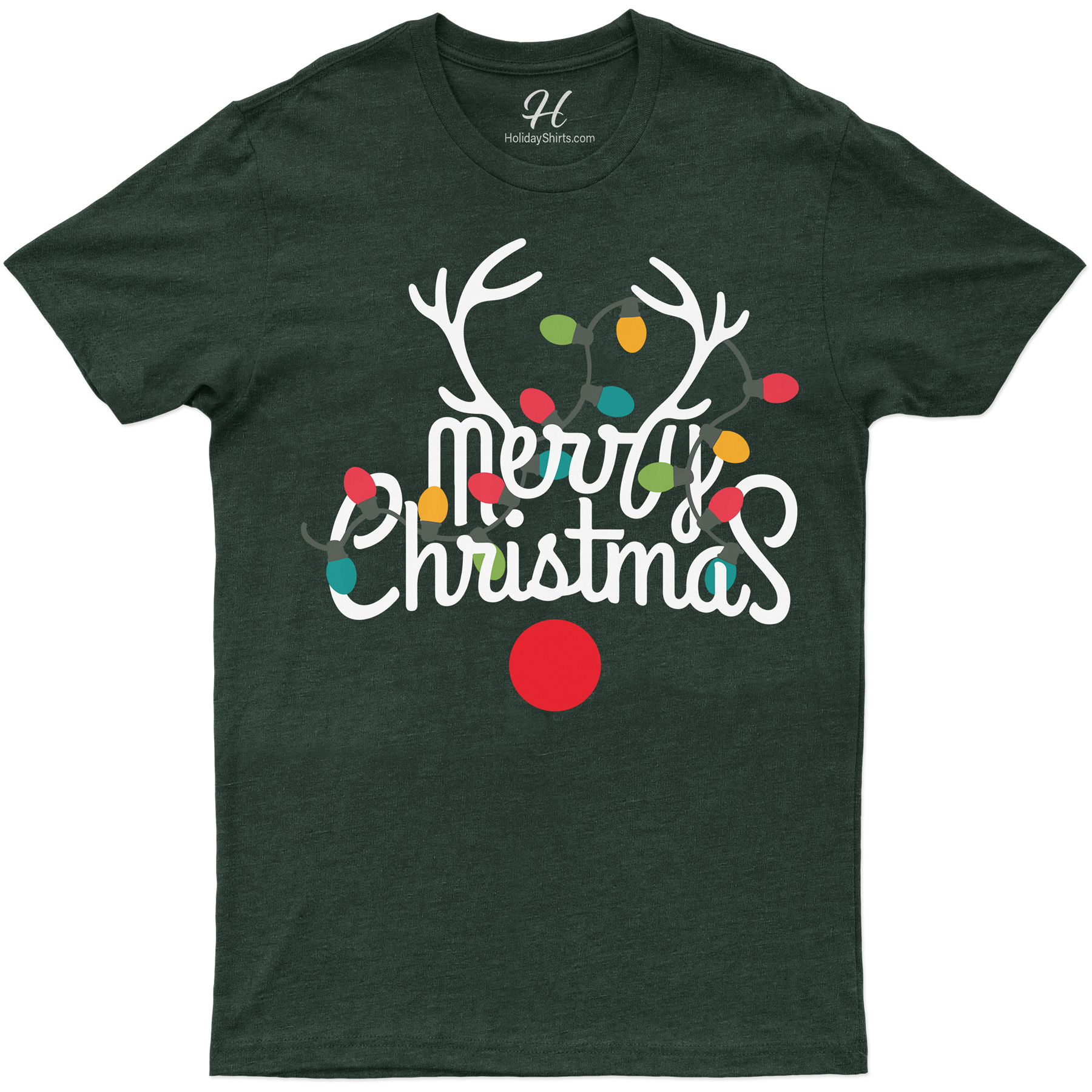 Festive Merry Xmas Lights Shirt