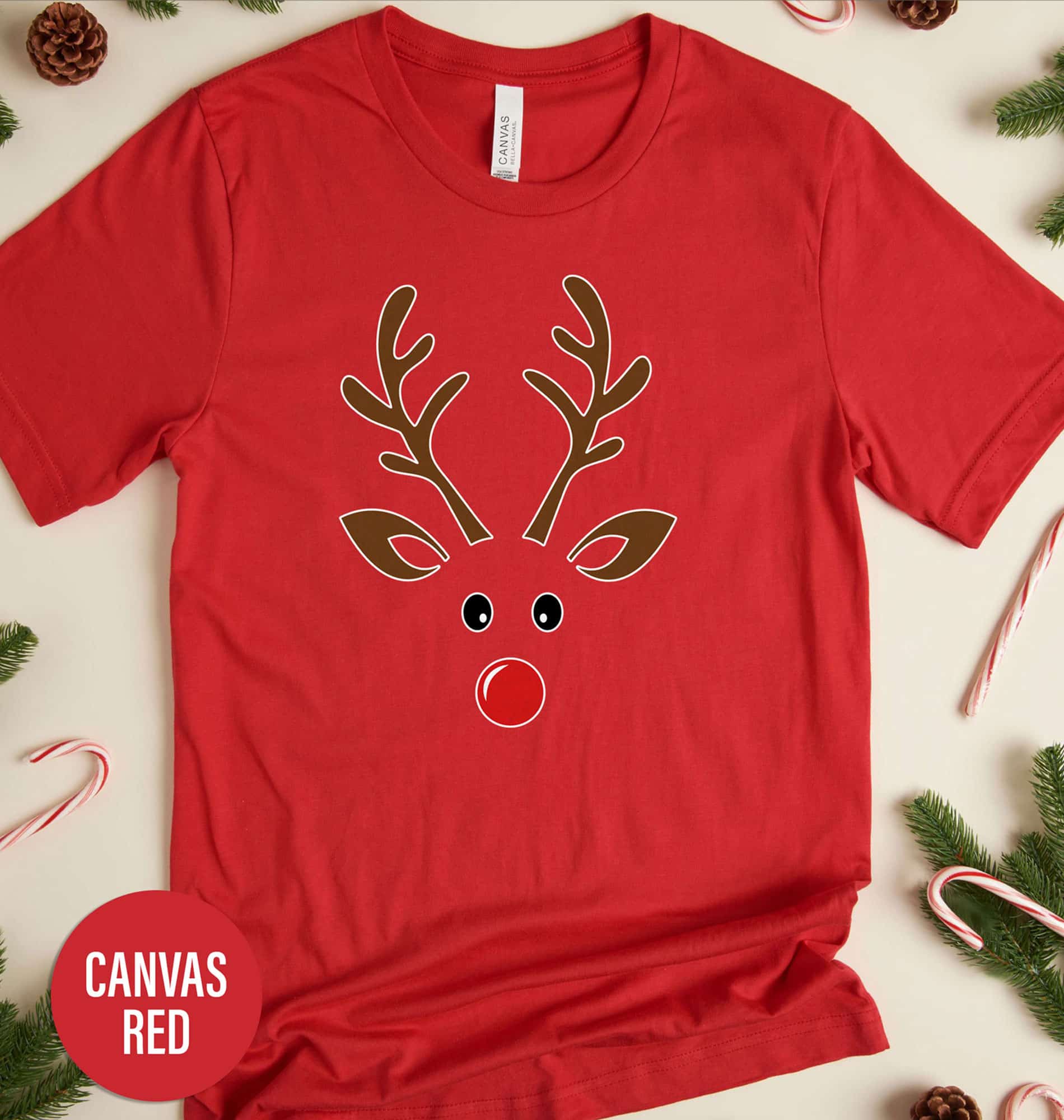 Festive Reindeer Fun Shirt