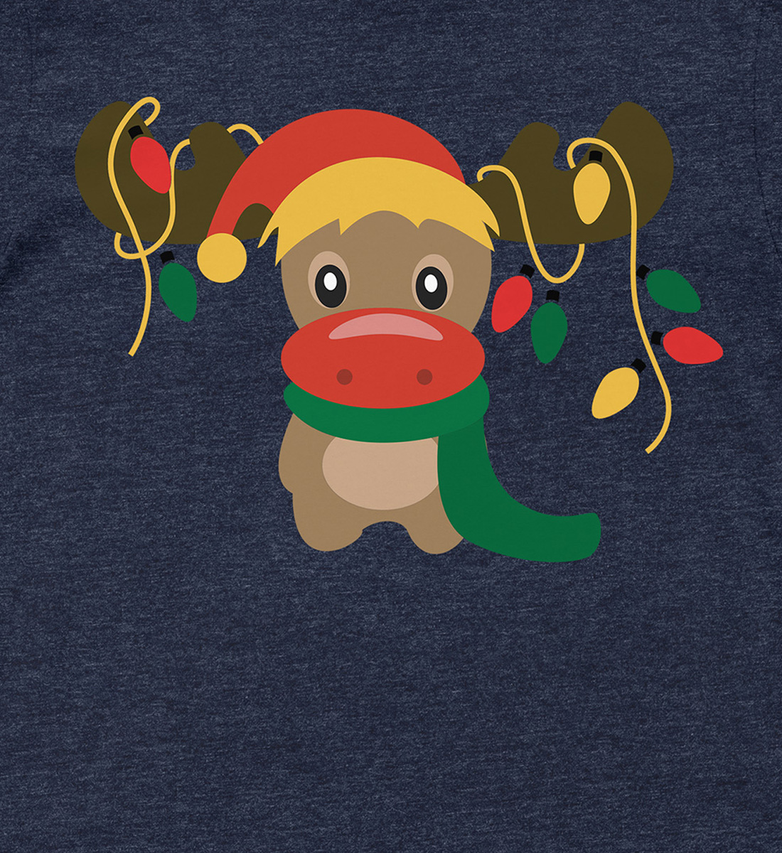 Festive Reindeer Lights Holiday Shirt – Xmas Special