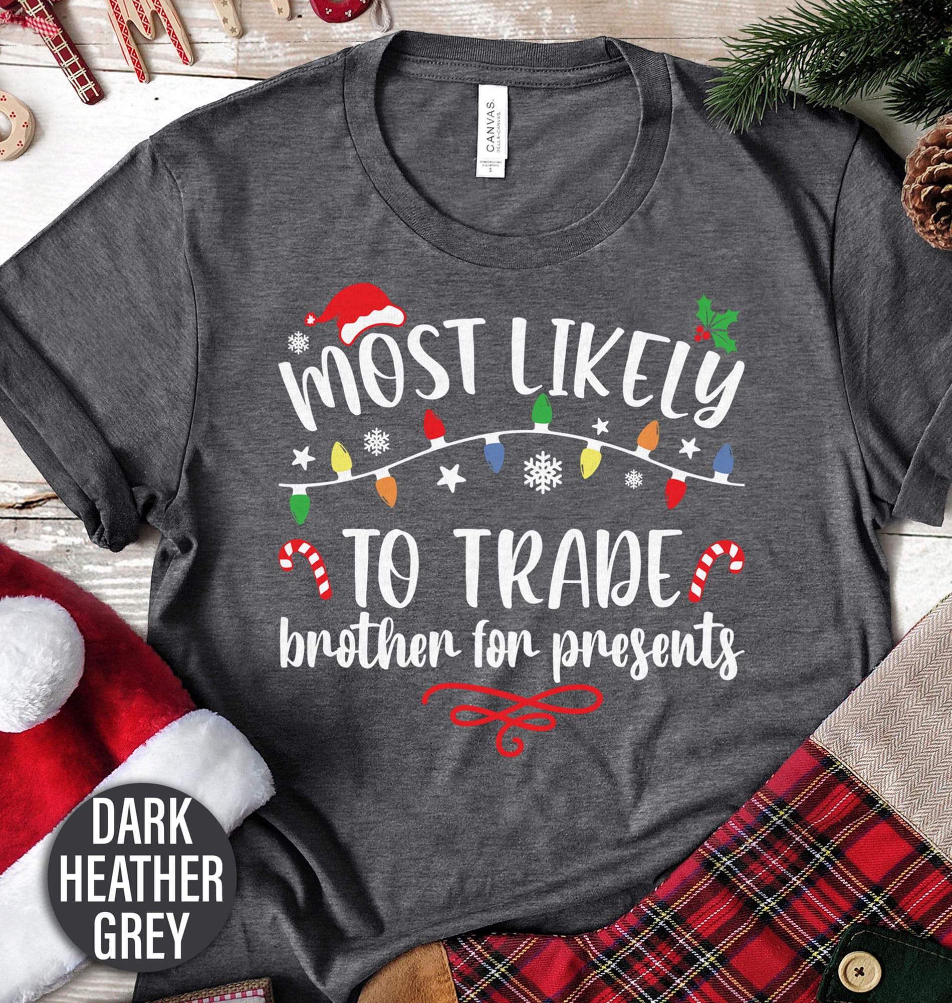 Festive Trade Brother For Gifts Xmas Shirt