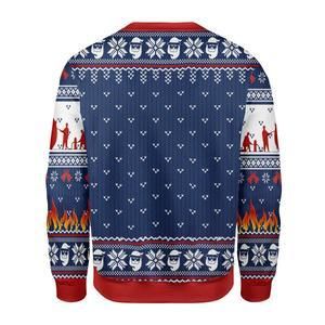 Firefighter Do It For The Ho’s Ugly Christmas Sweater | For Men & Women | Adult | US3545- Best Christmas Gifts 2023