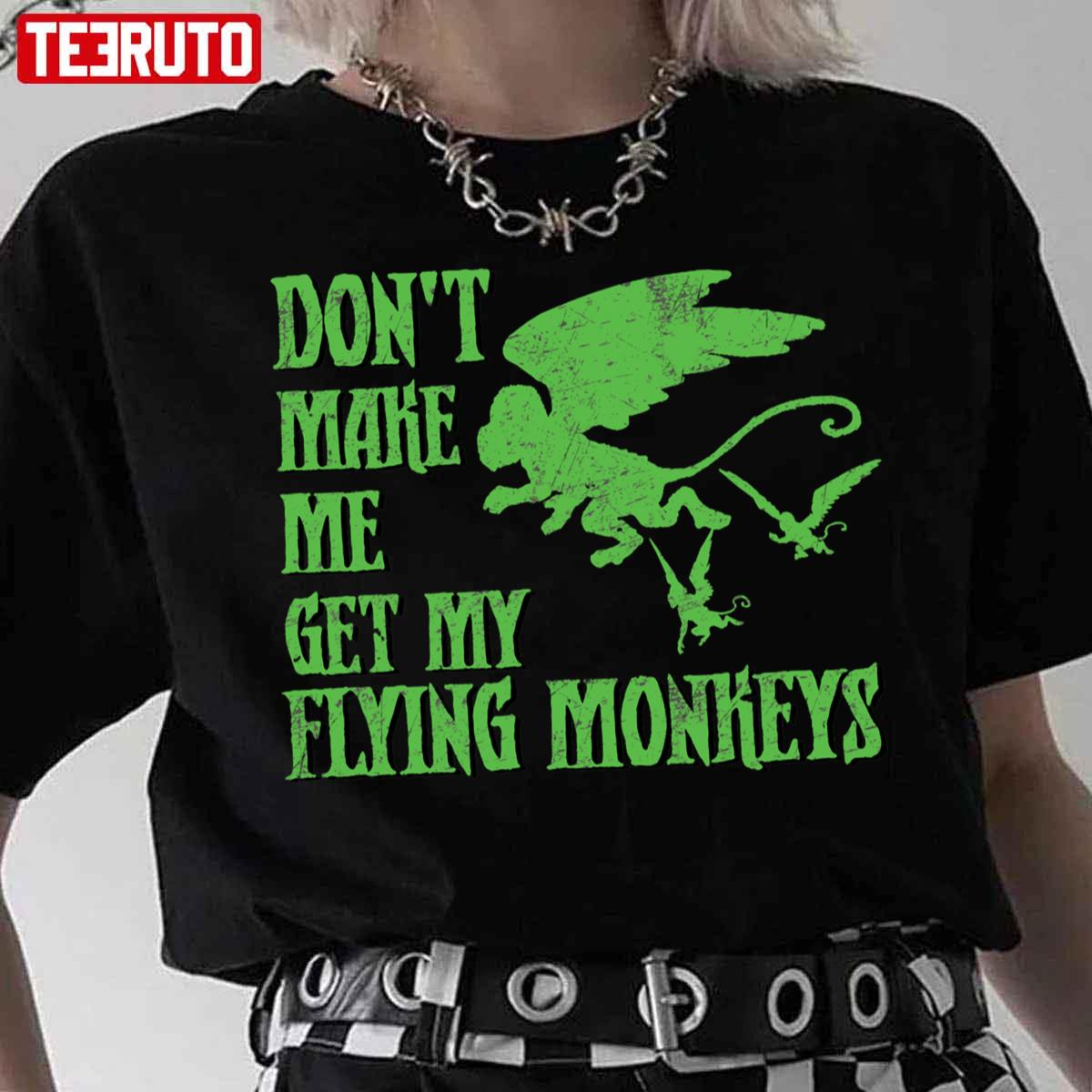 Flying Monkey Witch Protected Halloween Unisex T-Shirt