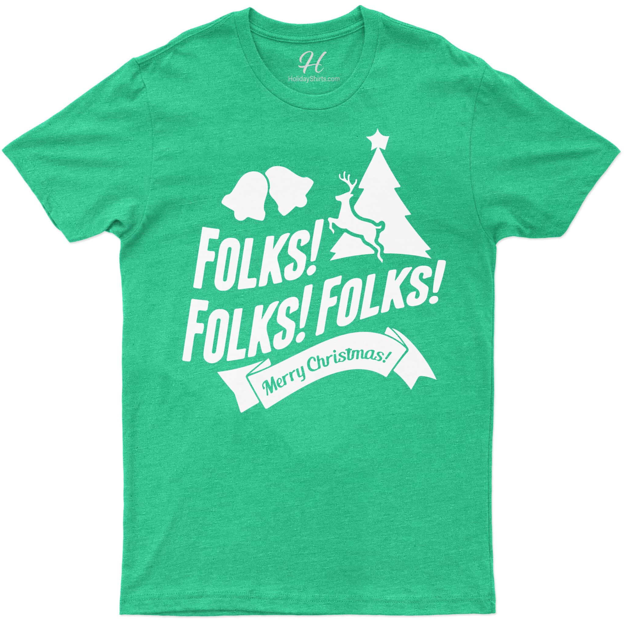 Folks Merry Christmas Holiday Shirt