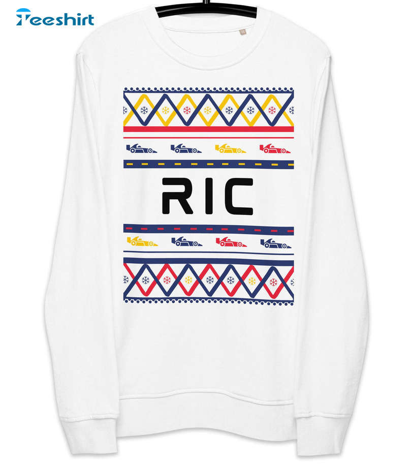 Formula 1 Daniel Ricciardo Shirt, Christmas Long Sleeve Unisex T-shirt