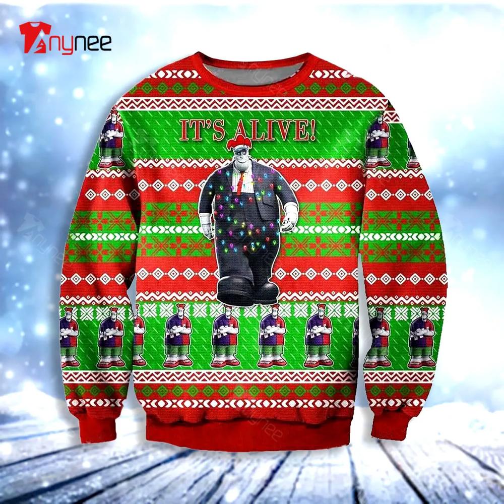 Frankensteins Monster Womens Ugly Christmas Sweater- Best Christmas Gifts 2023