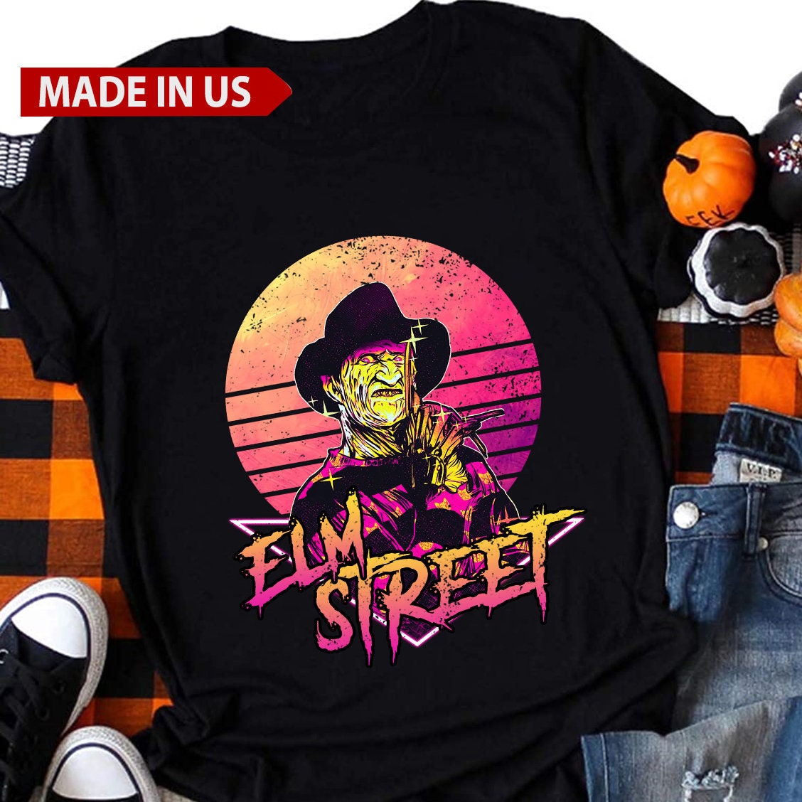 Freddy Krueger A Nightmare On Elm Street T-Shirt