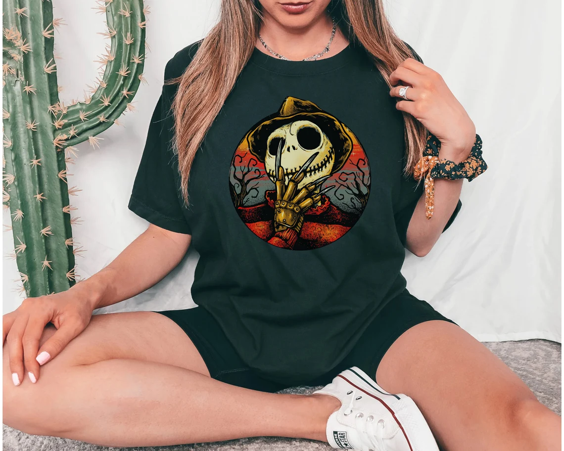 Freddy Krueger Nightmare Before Christmas T-Shirt