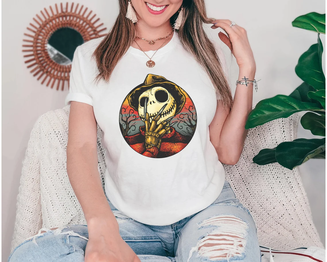 Freddy Krueger Nightmare Before Christmas T-Shirt