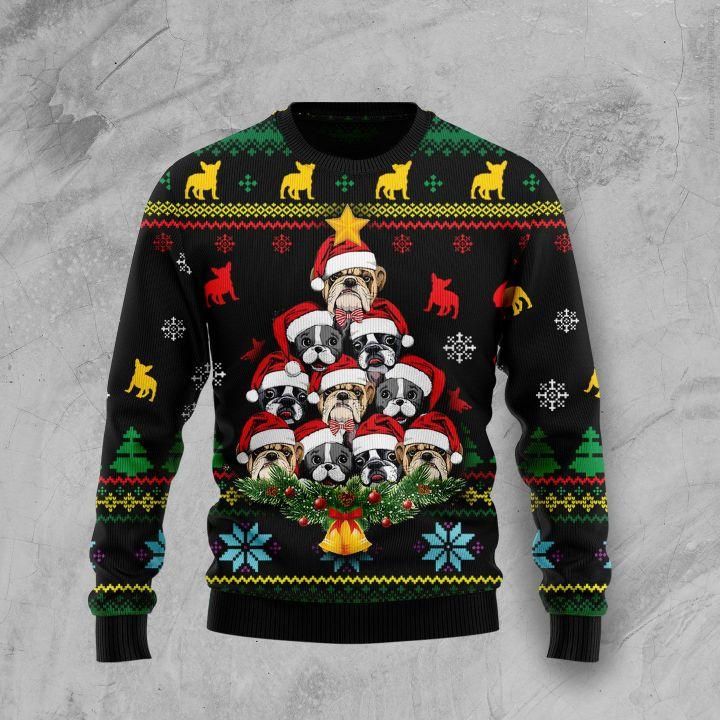 French Bulldog Ugly Christmas Sweater | For Men & Women | Adult | US1787- Best Christmas Gifts 2023