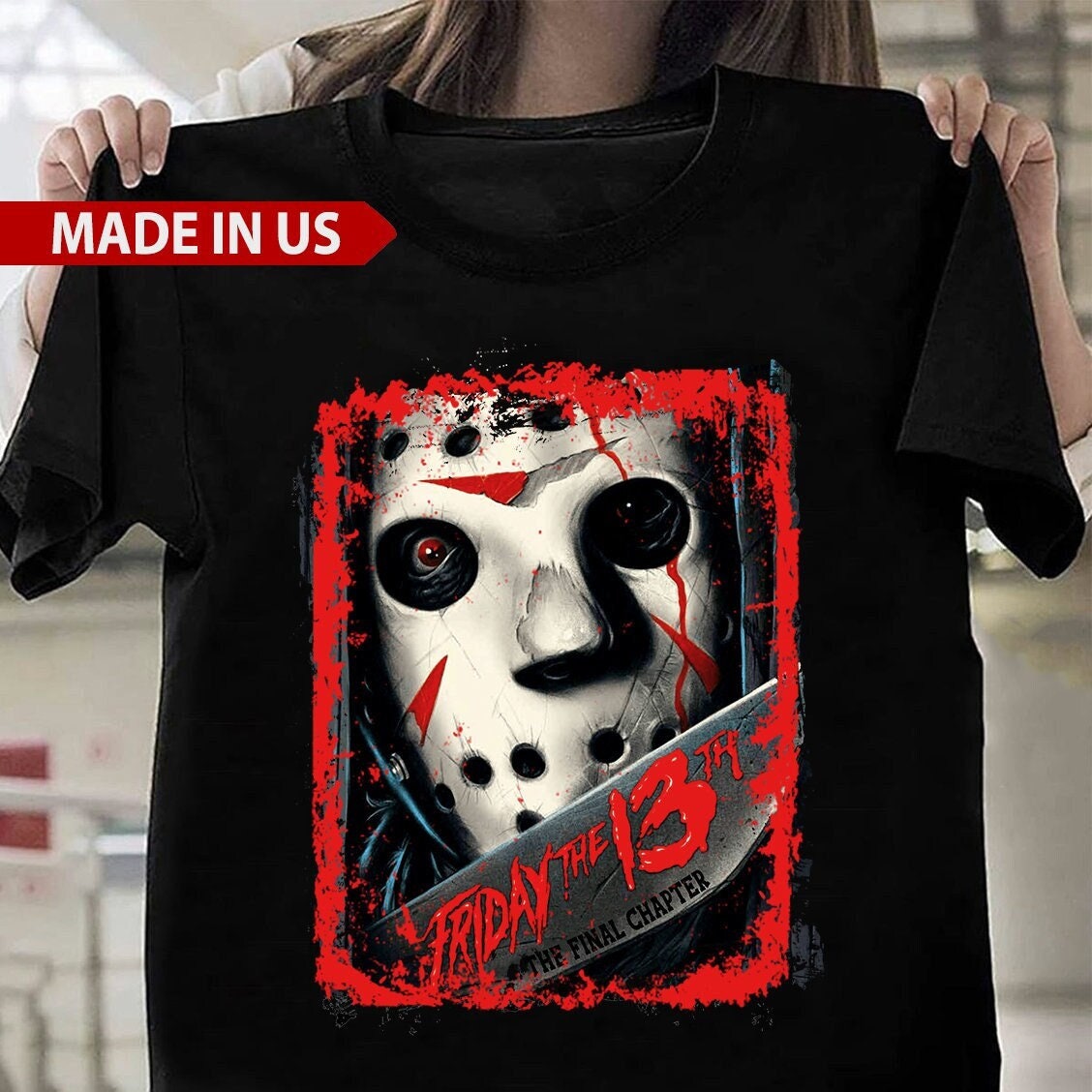 Friday the 13th Jason Voorhees Mask T-Shirt