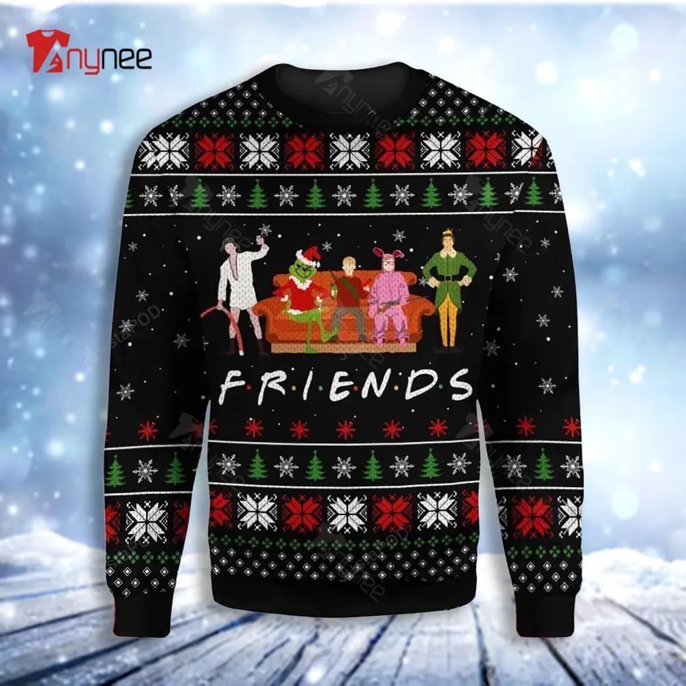 Friends Christmas Movie Ugly Christmas Sweater- Best Christmas Gifts 2023