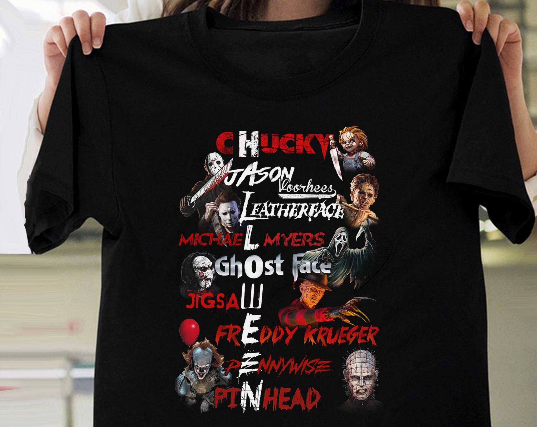 Friends Halloween Characters T-Shirt