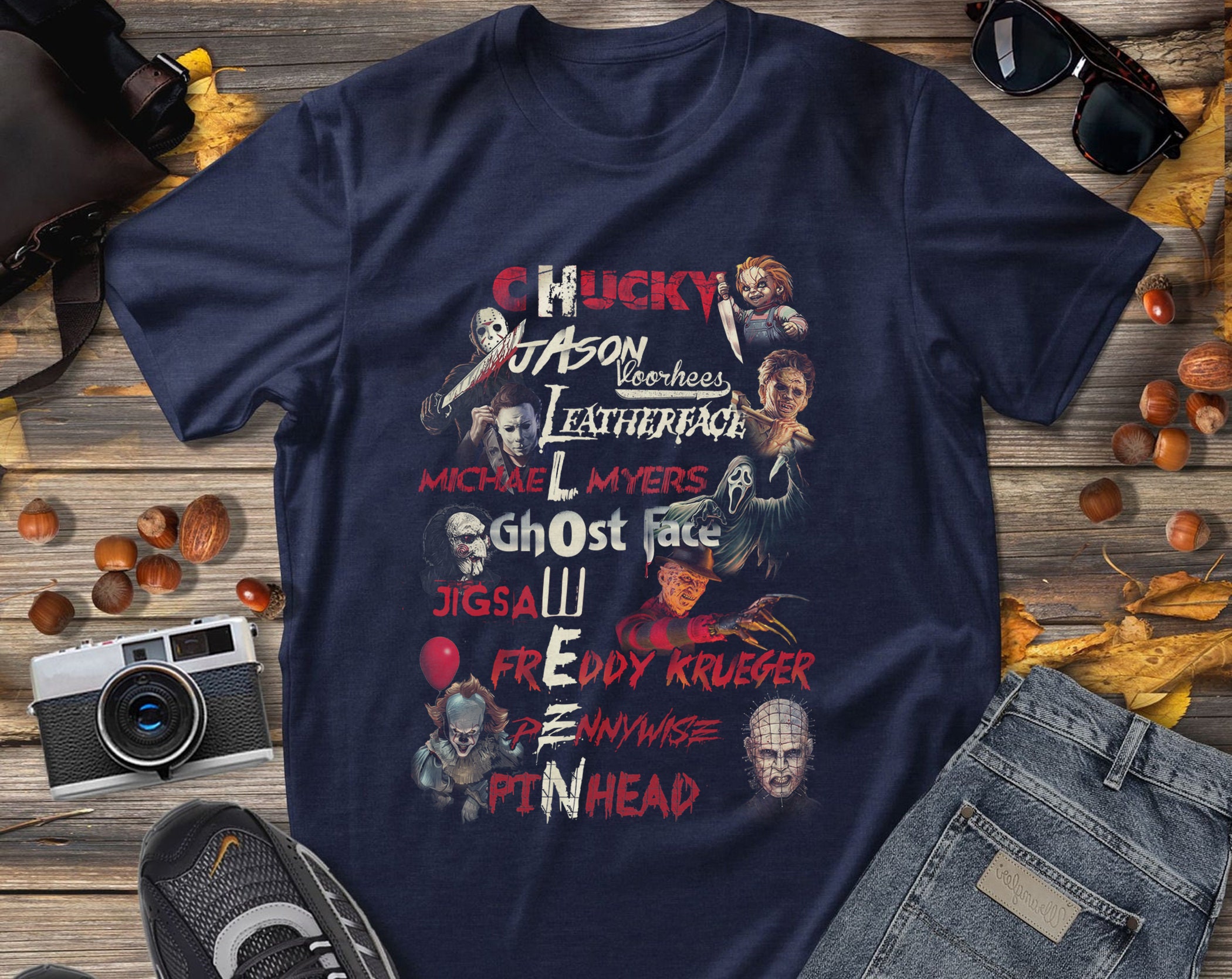 Friends Halloween Characters T-Shirt