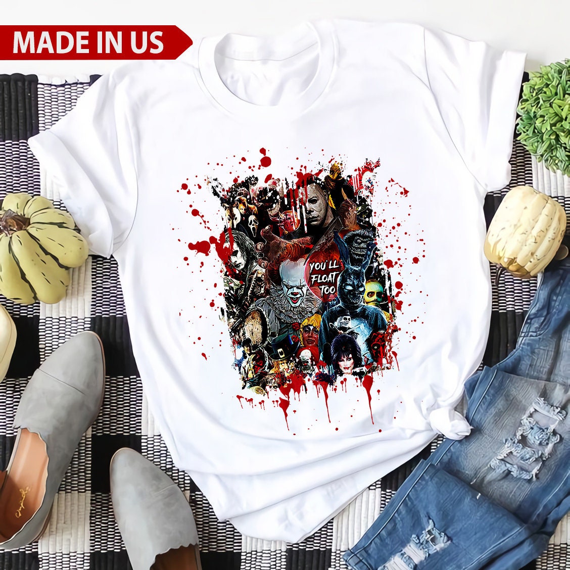 Friends Horror Movies Unisex T-Shirt