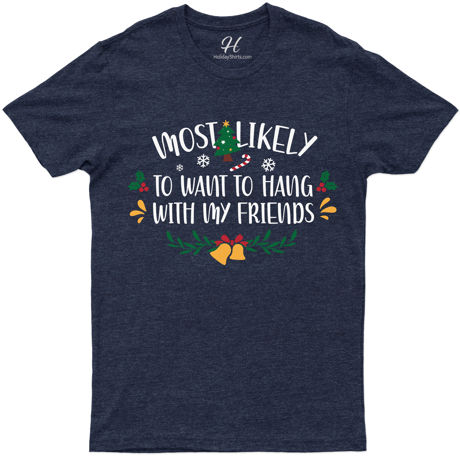 Friends-Mas Hangout Shirt by HolidayShirts.com