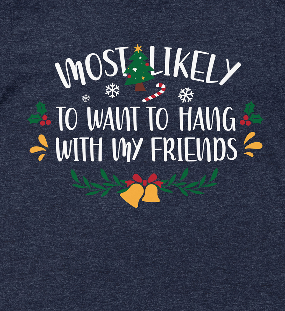 Friends-Mas Hangout Shirt by HolidayShirts.com