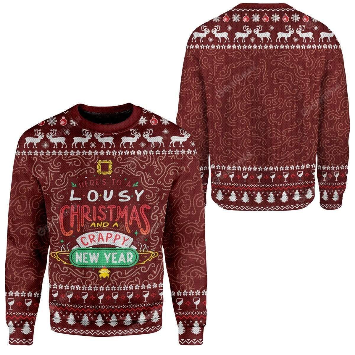 Friends Ugly Christmas Sweater | For Men & Women | Adult | US3241- Best Christmas Gifts 2023