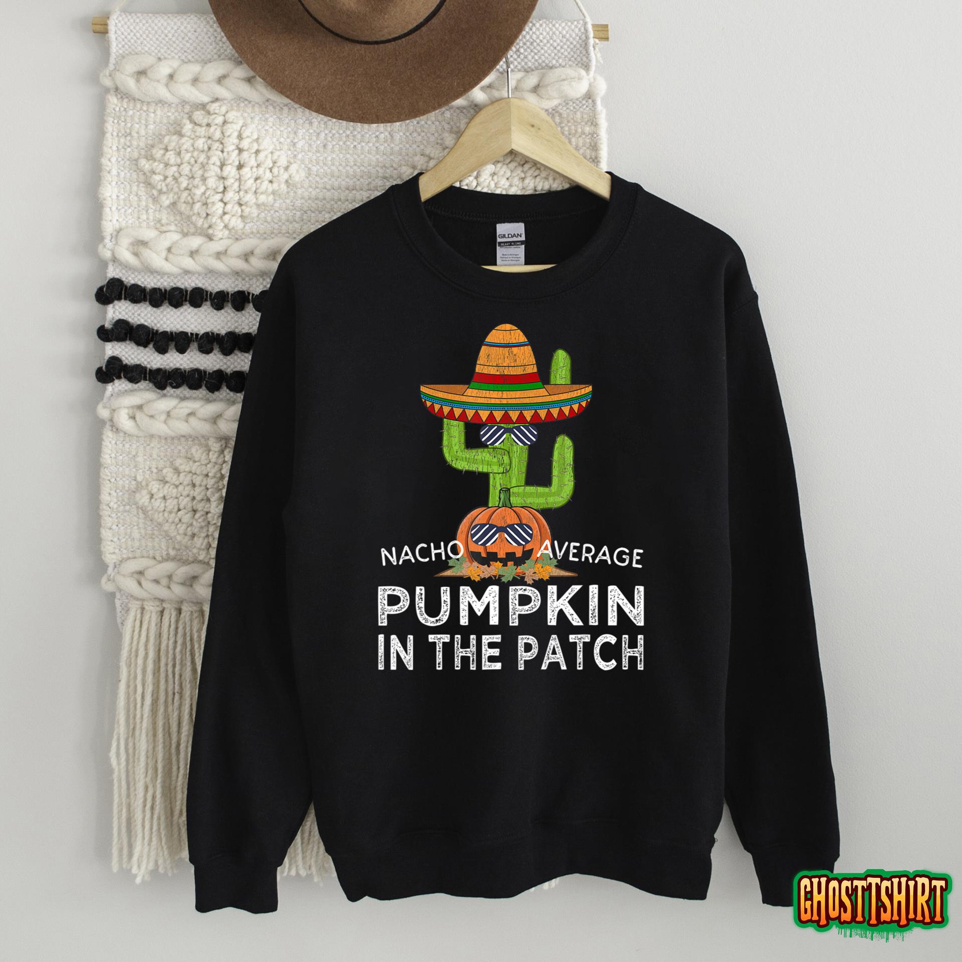 Fun Cute Halloween Fall Saying  Funny Pumpkin In The Patch T-Shirt