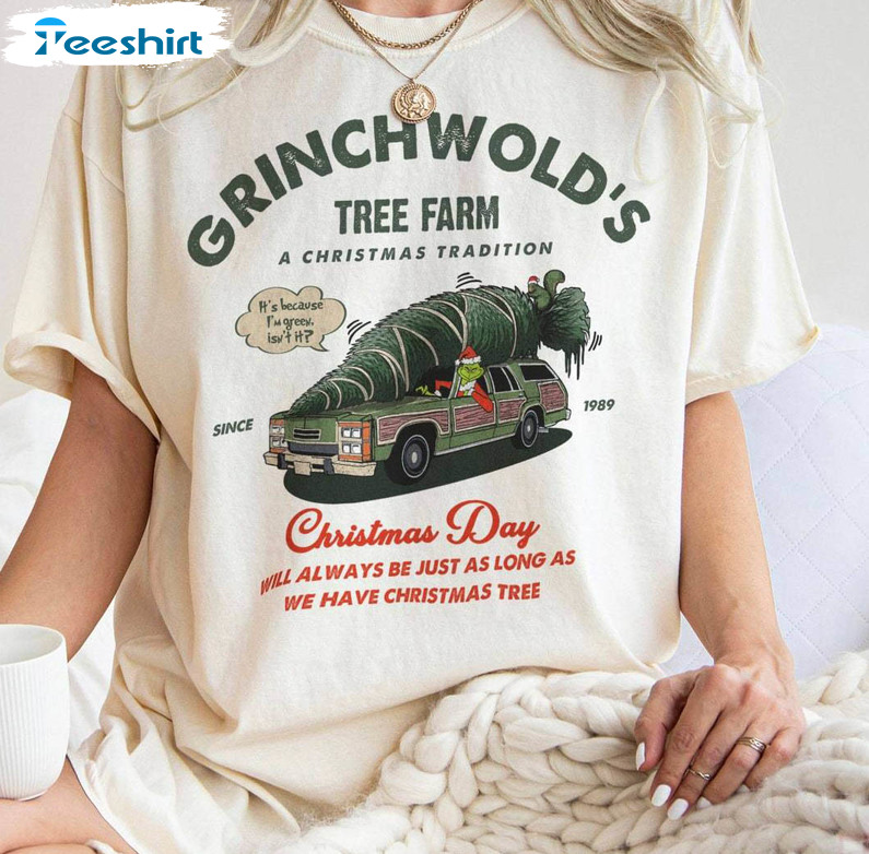 Funny Christmas Shirt, Griswold S Tree Farm Hoodie Crewneck