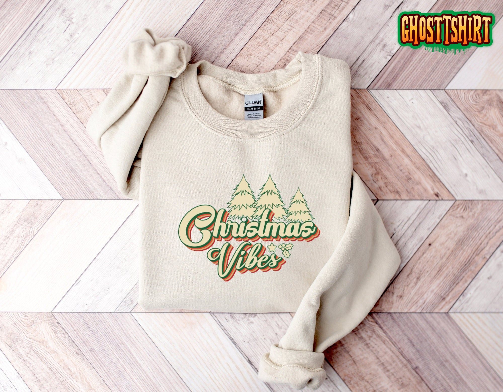 Funny Christmas Vibes Sweatshirt