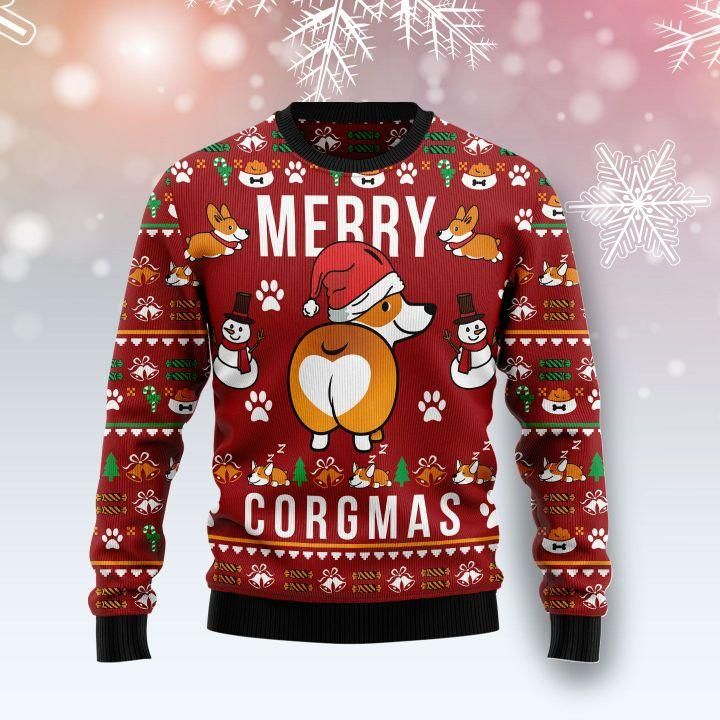 Funny Corgi Dog Ugly Christmas Sweater | For Men & Women | Adult | US1489- Best Christmas Gifts 2023